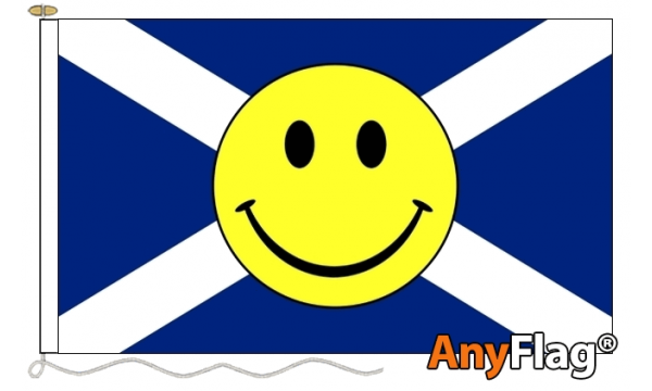 St Andrews Smiley Face Custom Printed AnyFlag®